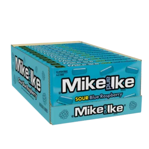 MIKE & IKE SOUR BLUE RASPBERRY 5 OZ THEATER BOX 12 CT