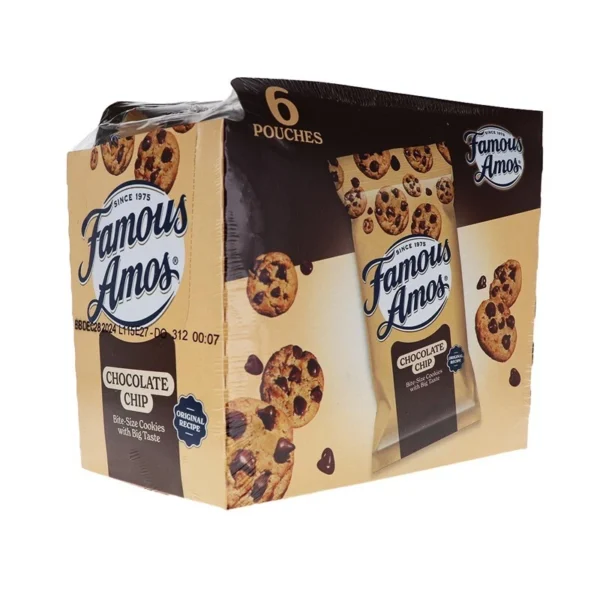 FAMOUS AMOS CHOCOLATE CHIP 3 OZ 6 CT