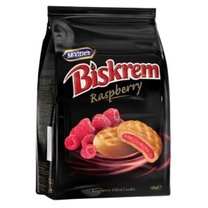 MCVITIES BISKREM RASPBERRY 160 G X 12 CT