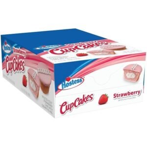 HOSTESS CUPCAKE STARWBERRY 3.3 OZ X 6 CT