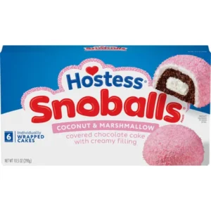 HOSTESS, SNOW BALL CHOCOLATE CAKE OZ X 6 CT