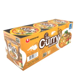 NONGSHIM VEGAN CURRY RAMEN BIG NOODLE BOWL 6 PK