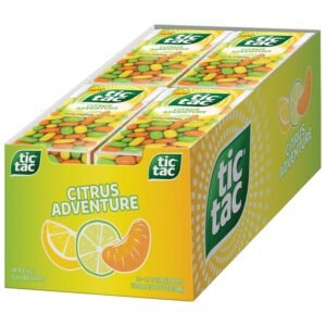 TIC TAC, CITRUS  ADVENTURE KING SIZE  12 CT