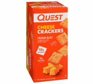 QUEST CHEESE CRACKERS 1.06 CT X 8 CT