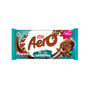 AERO CHOCO HAZELNUT 90 G X 15 CT