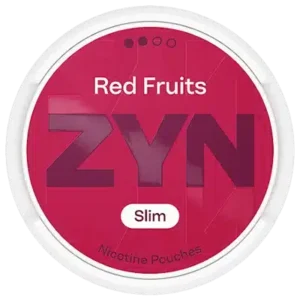 ZYN ,RED FRUITS  6 MG POUCHES