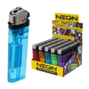 NEON GAS LIGHTERS 50 CT