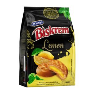 MCVITIES BISKREM BAGS LEMON 160 G X 12 CT
