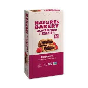NATURE'S BAKERY, FIG BAR, RASPBERRY GLUTEN FREE 12 CT
