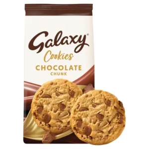 GALAXY COOKIES CHOCOLATE CHUNCK 180G X8 CT