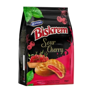 MCVITIES BISKREM BAGS SOUR CHERRY 160 G X 12 CT