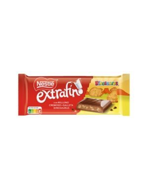 NESTLE EXTRAFINE CHOCOLATE WITH DINOSAUR COOKIE  84G X 25 CT