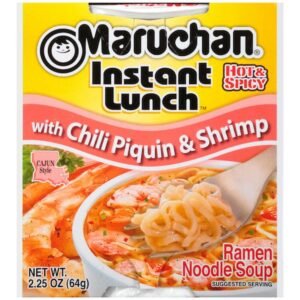 MARUCHAN CUP NOODLES CHILI PIQUIN & SHRIMP  12 CT