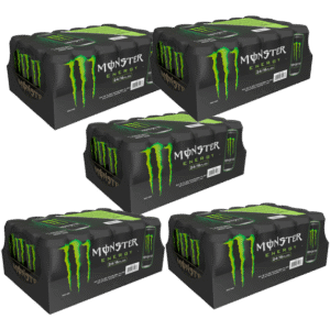DEAL @MONSTER ENERGY DRINK "GREEN" 24 CT X 5 CASE