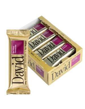 DAVID RED VALVET PROTEIN BAR 2.19 X 12 CT
