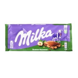 MILKA BROKEN HAZELNUT(ALUNE), 24X90G