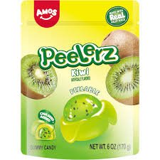 AMOS PEELERZ GUMMY KIWI 6 OZ X12 CT