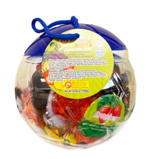 JUICY CHEW ASSORTED JELLIES (SOCCER BALL)  34 CT