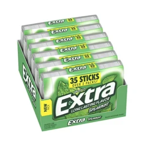 WRIGLEYS EXTRA MEGA 35 STICKS SPAREMINT