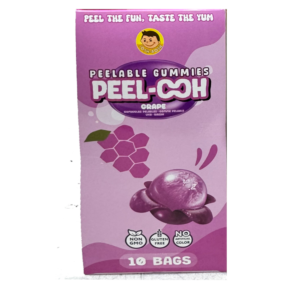 POCAS PEELABLE GUMMIES GRAPE 10 CT