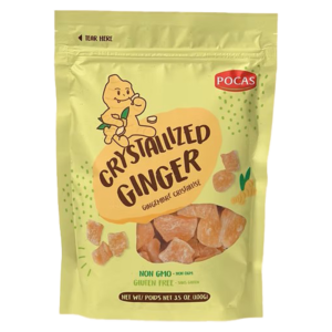 POCAS CRYSTALLIZED GINGER GUMMIES  24 CT