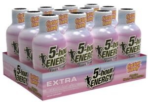 5- HOUR ENERGY DRINK, EXTRA COTTON CANDY  12 CT