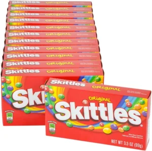 SKITTLES ORIGNAL, 3 OZ 12 CT THEATER BOX