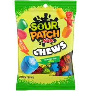 SOUR PATCH KIDS CHEWS 3.08 OZ 12 CT
