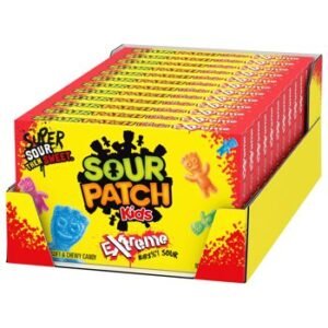 SOUR PATCH KIDS , EXTREME THEATER BOX 3.5 OZ 12 CT