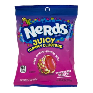 NERDS GUMMY STRAWBERRY PUNCH 5 OZ X 12 CT