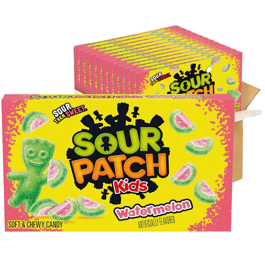SOUR PATCH KIDS WATERMELON THEATER BOX 12 CT