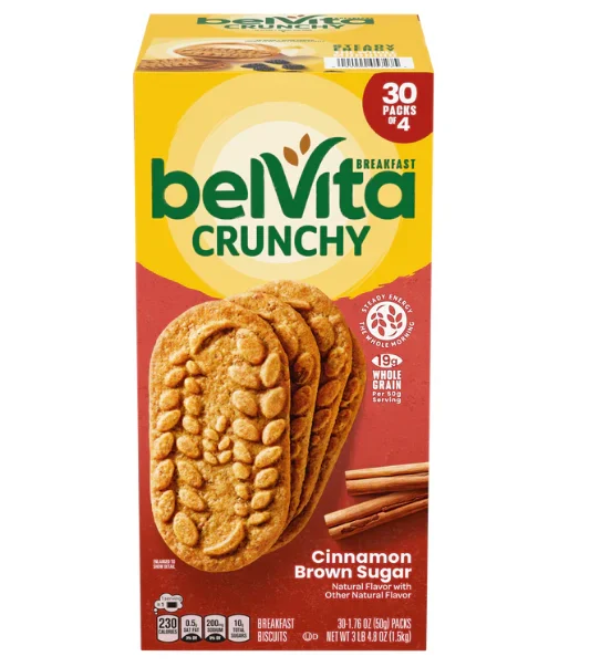 BELVITA, CINNAMON BROWN SUGAR 1.76 OZ X 30 CT