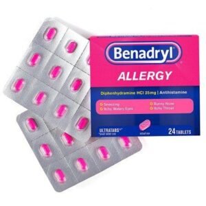 BENADRYL ALLERGY 24 TABLETS