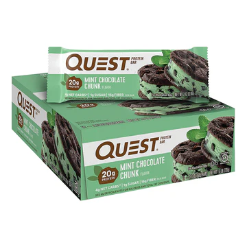 QUEST , PROTEIN BAR MINT CHOCOLATE CHUNK 12 CT