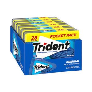 TRIDENT ORIGINAL POCKET MEGA PACK 6 CT