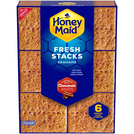 HONEY MAID FRESH (CINNAMON) STACKS CRACKERS 14.4 OZ
