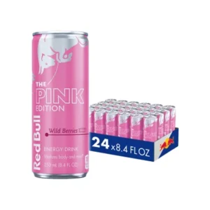 RED BULL, (PINK) WILD BERRY SUGAR FREE 24 - 8.4 OZ