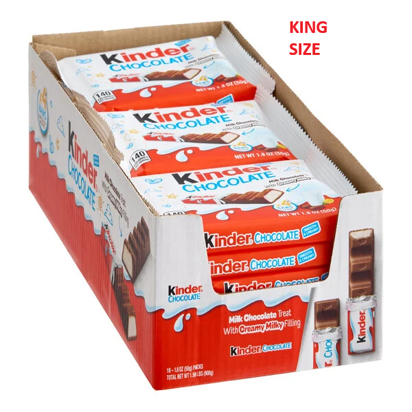 KINDER CHOCOLATE KING SIZE T4 X 16 CT