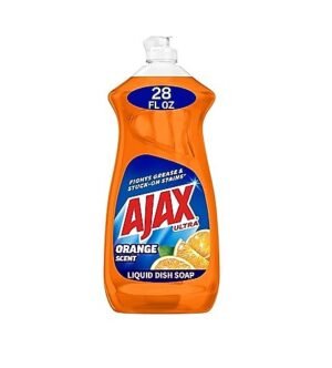 # AJAX DISH LIQUID ORANGE 28 OZ 9 CT