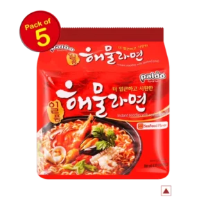 PALDO BAG NOODLES SEAFOOD FLAVOR 5 CT