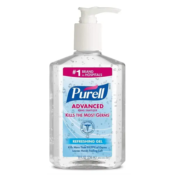 PURELL HAND SANATIZER , 8 OZ
