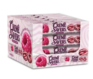 CREME SAVERS ROLLS, RESPBERRIES & CREAM  24 CT