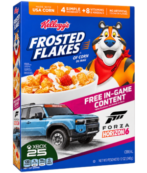 KELLOGGS CEREAL, FROSTED FLAKES 1 CT