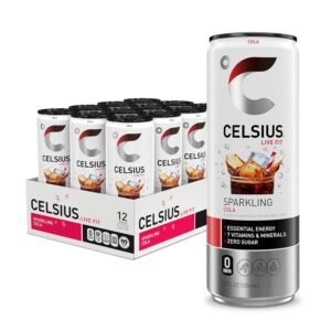 CELSIUS ENERGY DRINK COLA  12 OZ X 12 CT