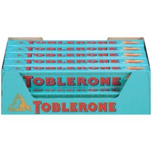 TOBLERONE, 100G TBL CRUNCHY ALMONDS 20 CT X 100 G