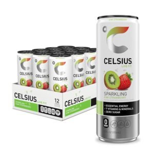 CELSIUS KIWI STRAWBERRY ENERGY DRINK  12 OZ X 12 CT