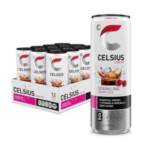 CELSIUS CHERRY COLA ENERGY DRINK  12 OZ X 12 CT