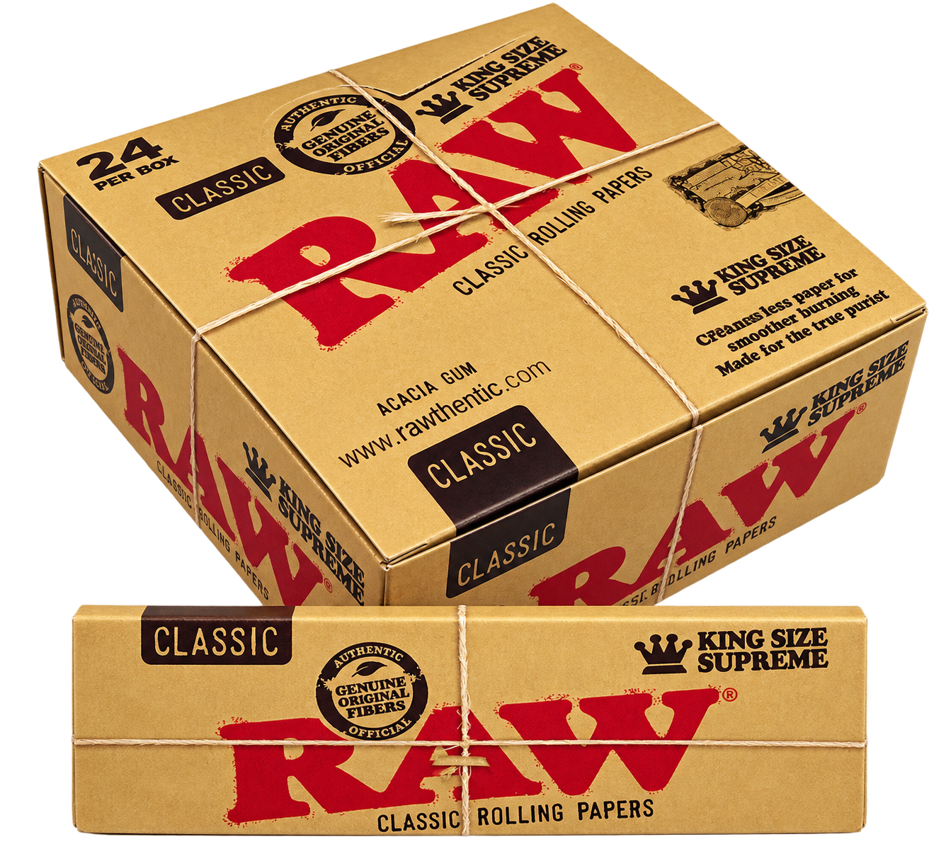 RAW KING SIZE SUPREME 24 CT