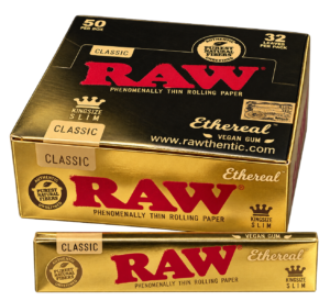 RAW KING SIZE ETHEREAL GOLD 50 CT