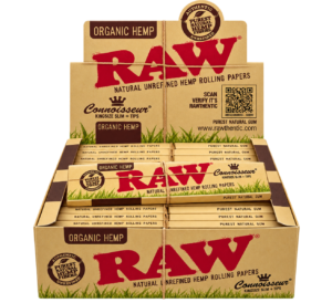 RAW CONNOSEUR ORGANIC HEMP 24 CT